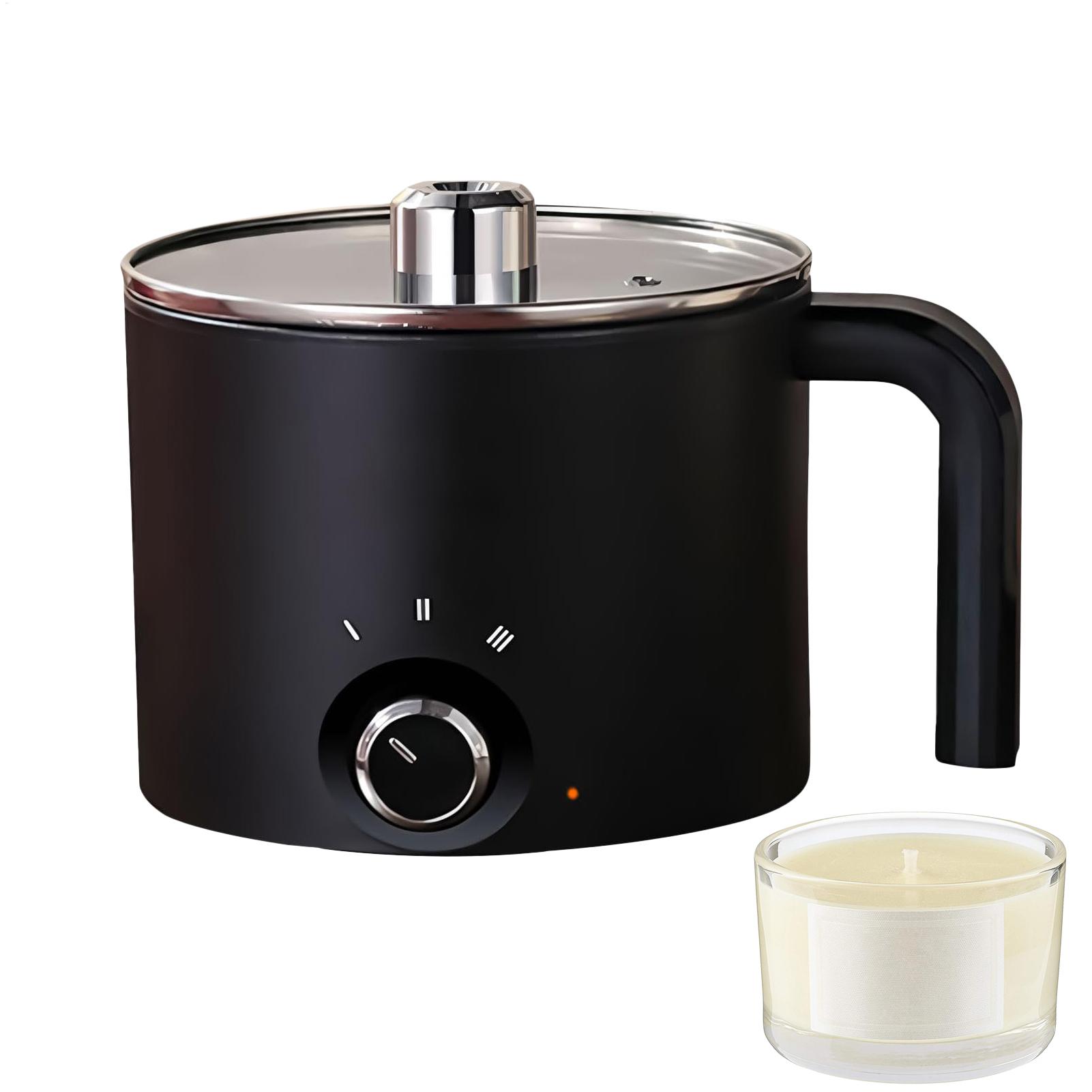 Soap Making Book For Beginners - キャンドルワックス溶解ポット 1.5L 大型ステンレス製電気式ノンスティックキャンドル製造ポット 溶解ピッチャー (石鹸、キャンディー、チョコレート用)