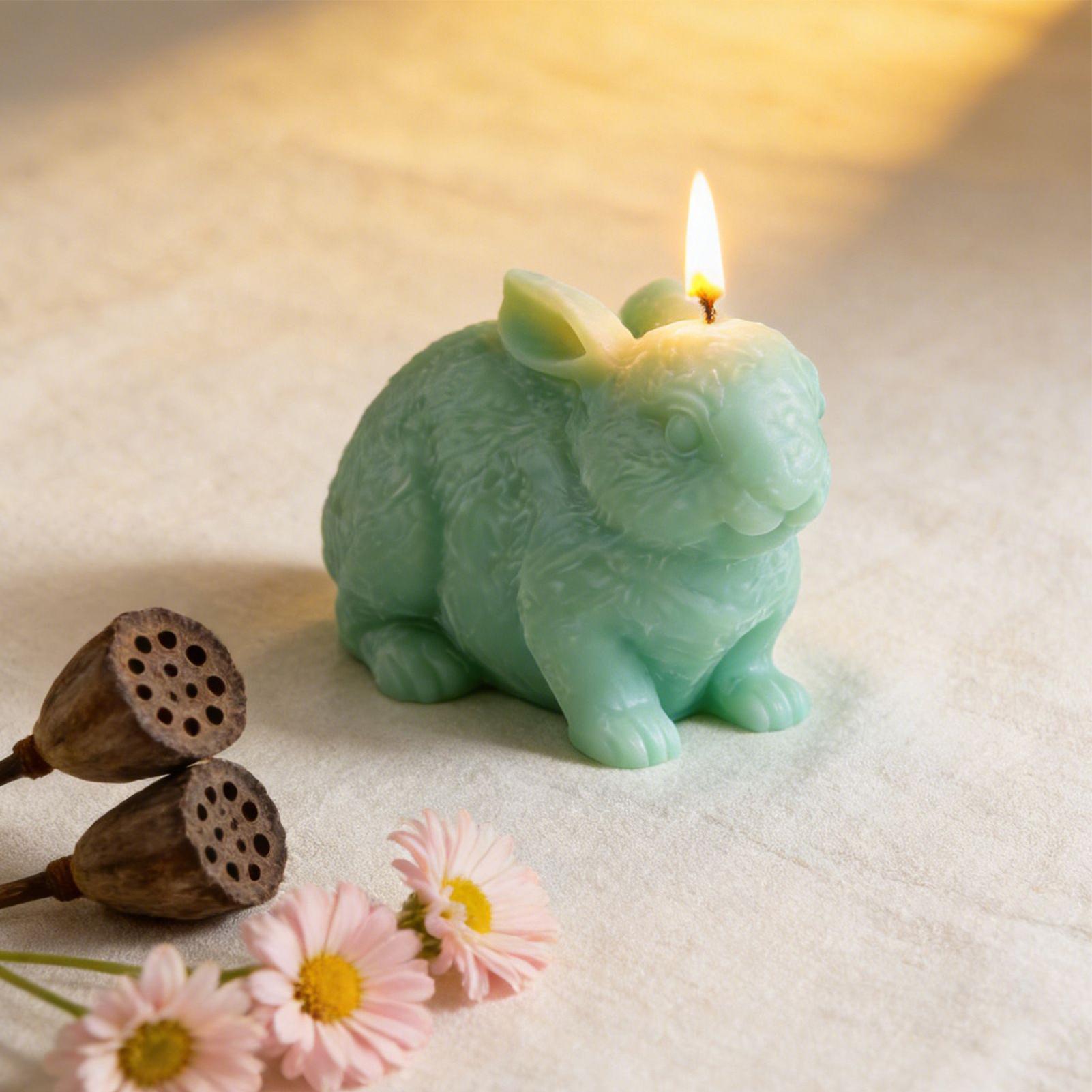 バニーシリコンモールド 3D クラフトモールド イースターキ - Soap Making Friends のレビューと価格