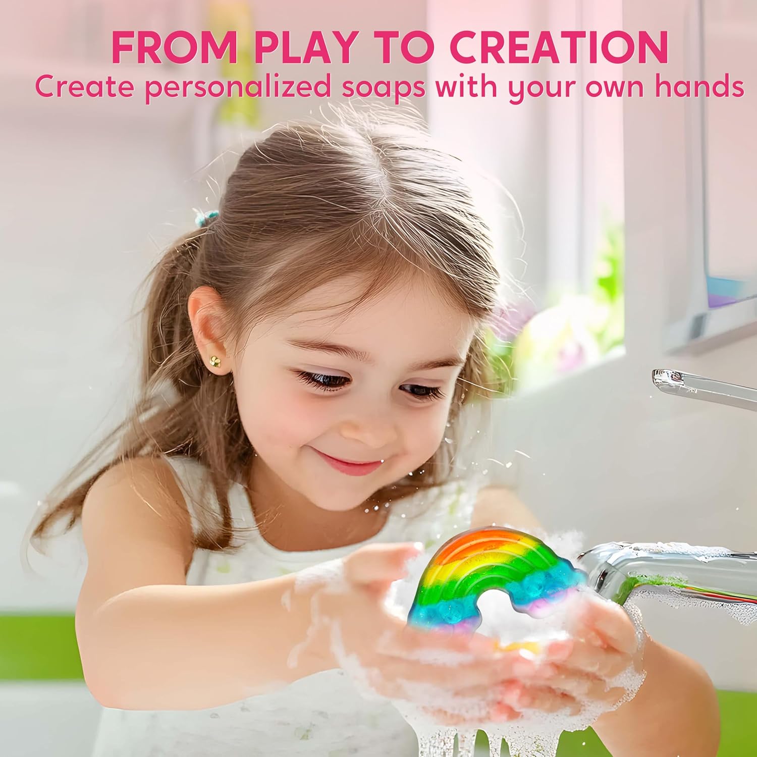 JOYFY ユニコーン石鹸作りキット 女の子向け工作 DIY - Soap Making Book For Beginners のレビューと価格