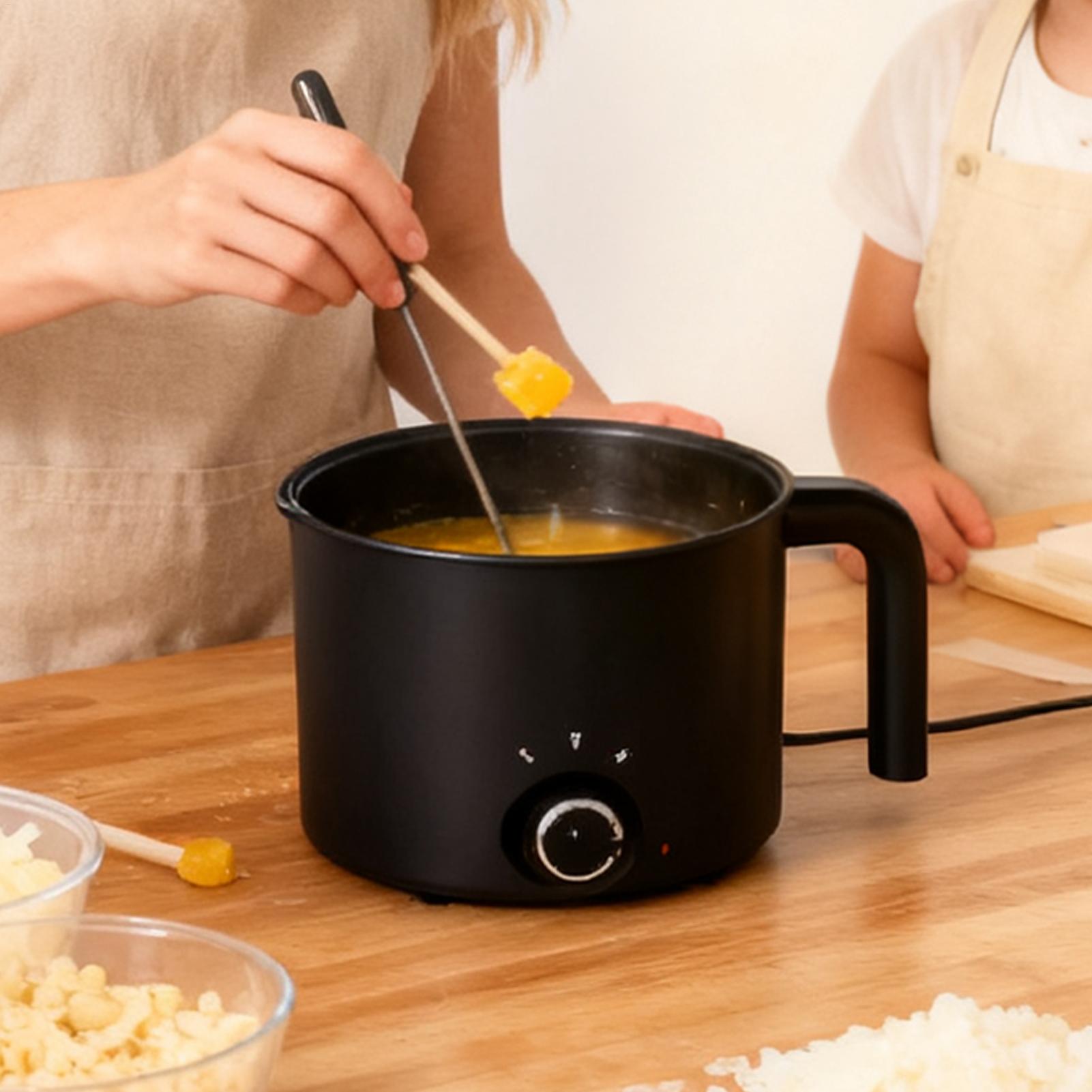 キャンドルワックス溶解ポット 1.5L 大型ステンレス製電気 - Soap Making Book For Beginners のレビューと価格
